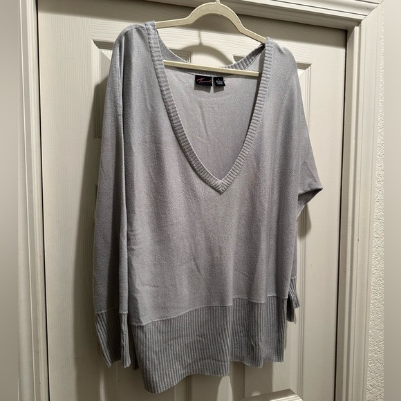Torrid Deep V Layering Sweater - Picture 1 of 3
